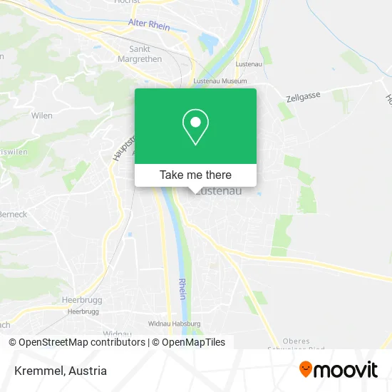 Kremmel map