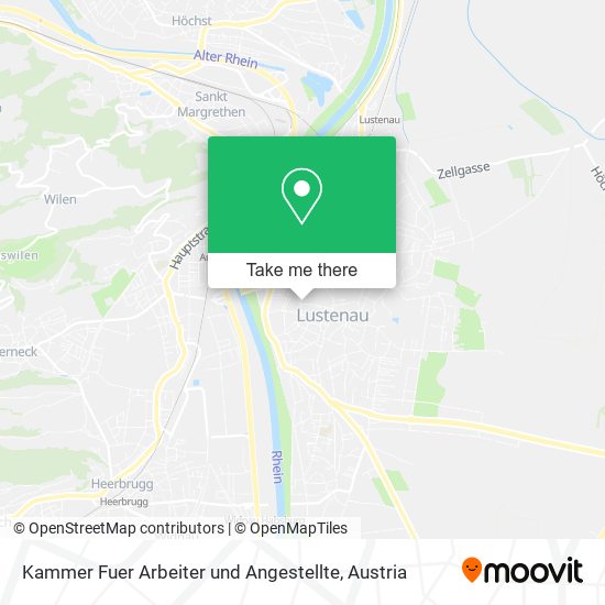 Kammer Fuer Arbeiter und Angestellte map