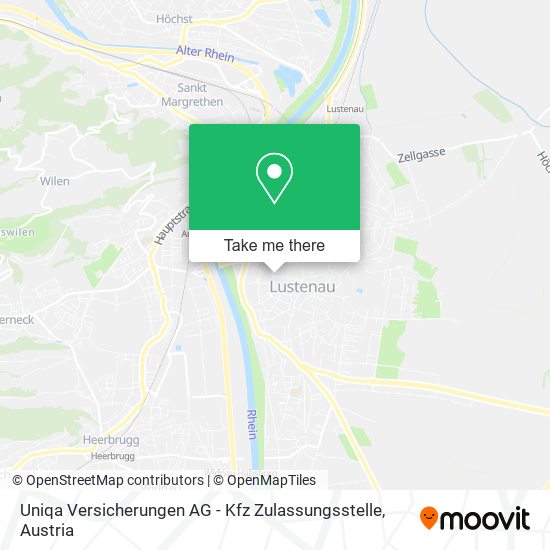 Uniqa Versicherungen AG - Kfz Zulassungsstelle map