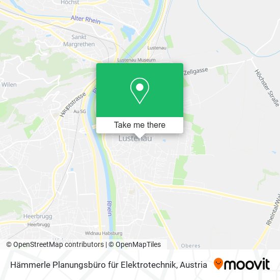 Hämmerle Planungsbüro für Elektrotechnik map