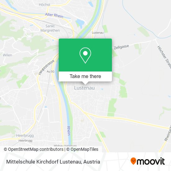 Mittelschule Kirchdorf Lustenau map