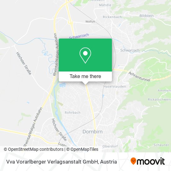 Vva Vorarlberger Verlagsanstalt GmbH map