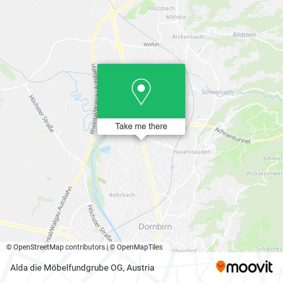 Alda die Möbelfundgrube OG map