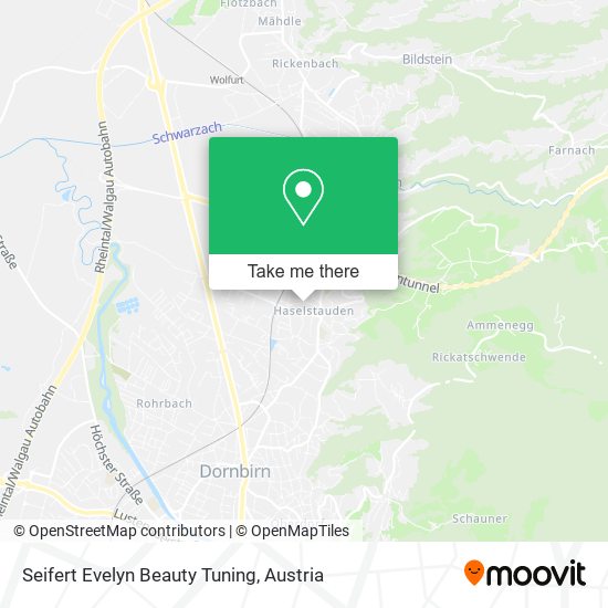 Seifert Evelyn Beauty Tuning map