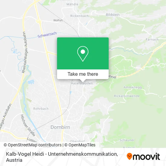 Kalb-Vogel Heidi - Unternehmenskommunikation map