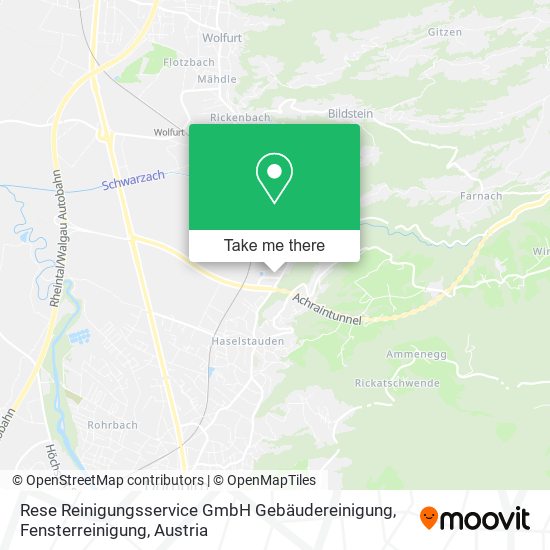 Rese Reinigungsservice GmbH Gebäudereinigung, Fensterreinigung map