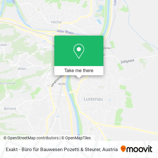 Exakt - Büro für Bauwesen Pozetti & Steurer map