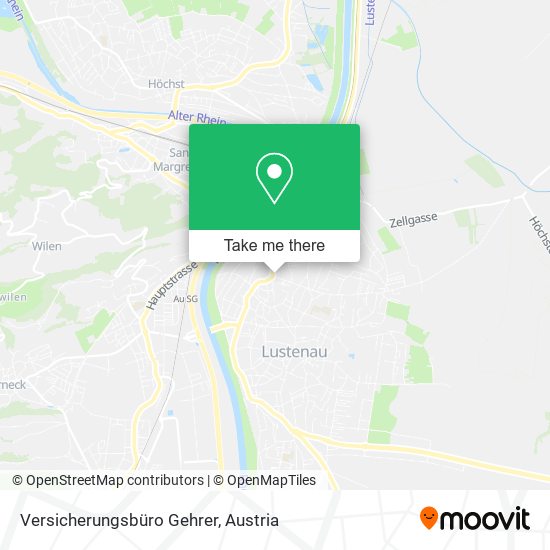Versicherungsbüro Gehrer map