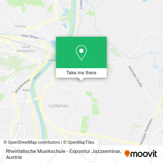Rheintalische Musikschule - Expositur Jazzseminar map