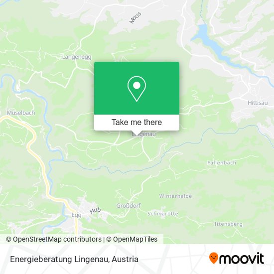 Energieberatung Lingenau map