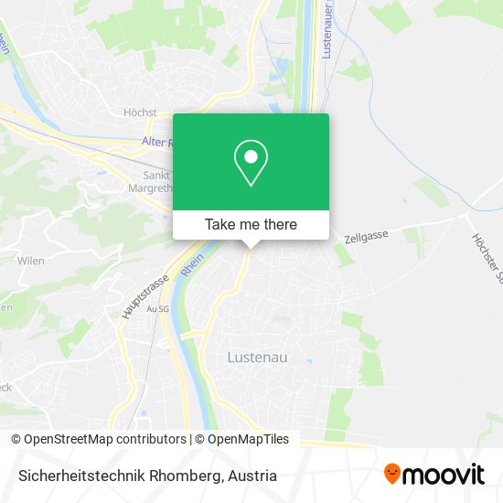 Sicherheitstechnik Rhomberg map