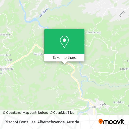 Bischof Consulea, Alberschwende map