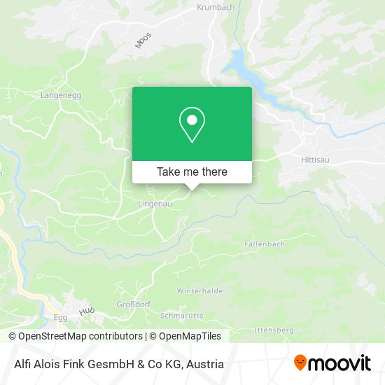 Alfi Alois Fink GesmbH & Co KG map