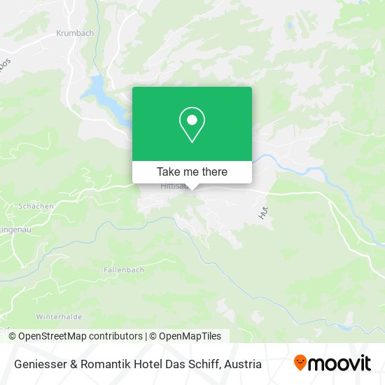 Geniesser & Romantik Hotel Das Schiff map