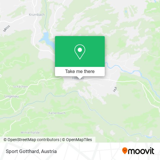 Sport Gotthard map