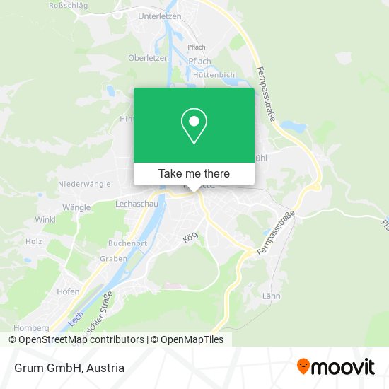 Grum GmbH map