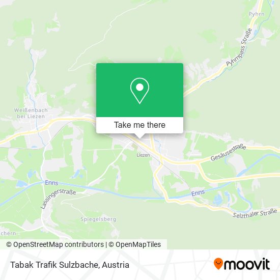 Tabak Trafik Sulzbache map