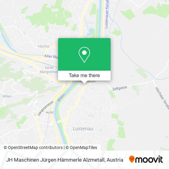 JH Maschinen Jürgen Hämmerle Alzmetall map