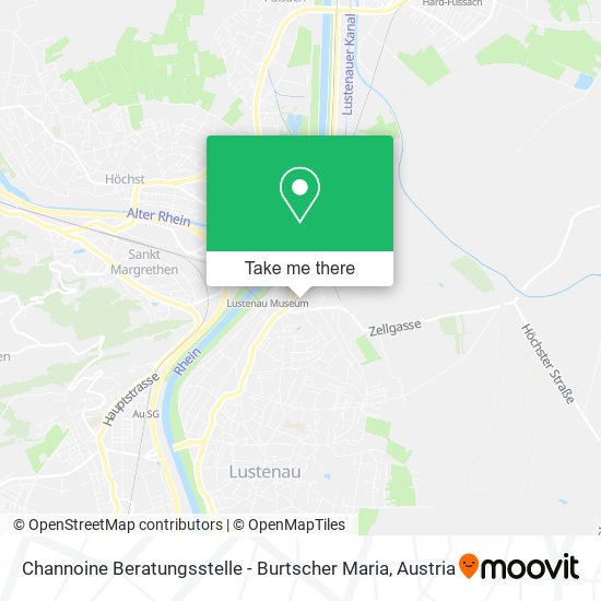 Channoine Beratungsstelle - Burtscher Maria map