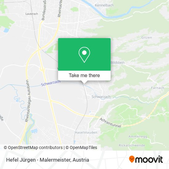 Hefel Jürgen - Malermeister map