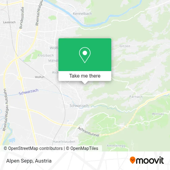 Alpen Sepp map