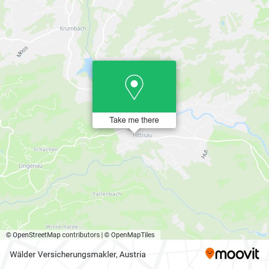 Wälder Versicherungsmakler map