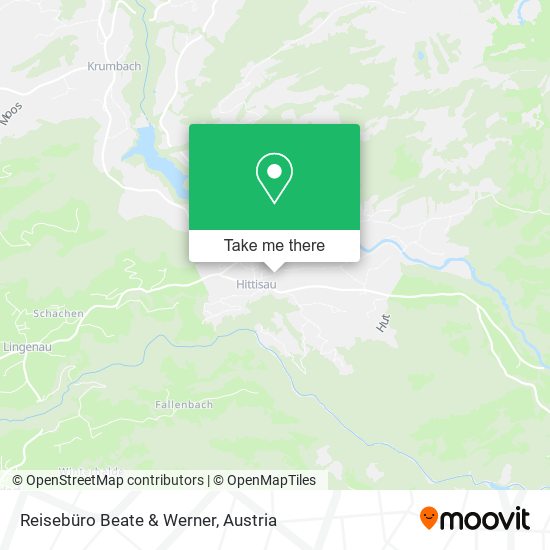 Reisebüro Beate & Werner map
