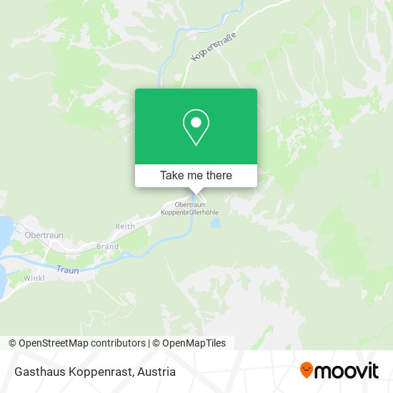 Gasthaus Koppenrast map