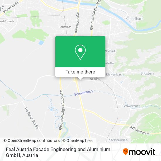 Feal Austria Facade Engineering and Aluminium GmbH map