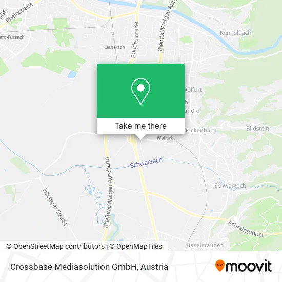 Crossbase Mediasolution GmbH map