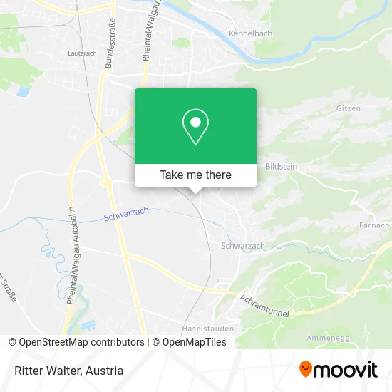 Ritter Walter map