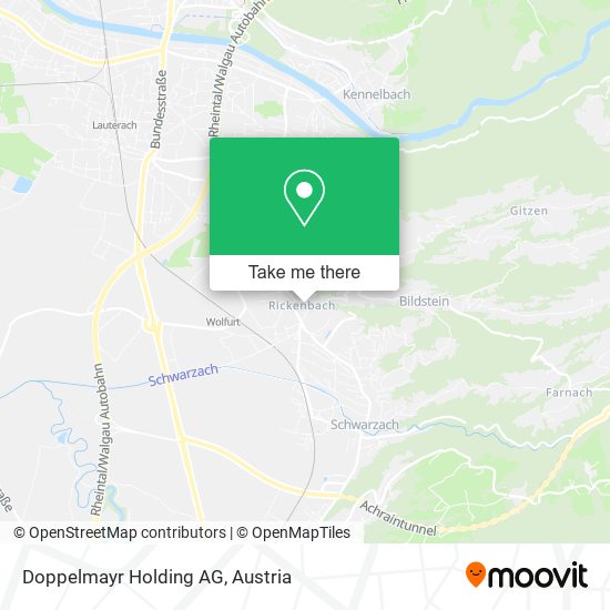 Doppelmayr Holding AG map