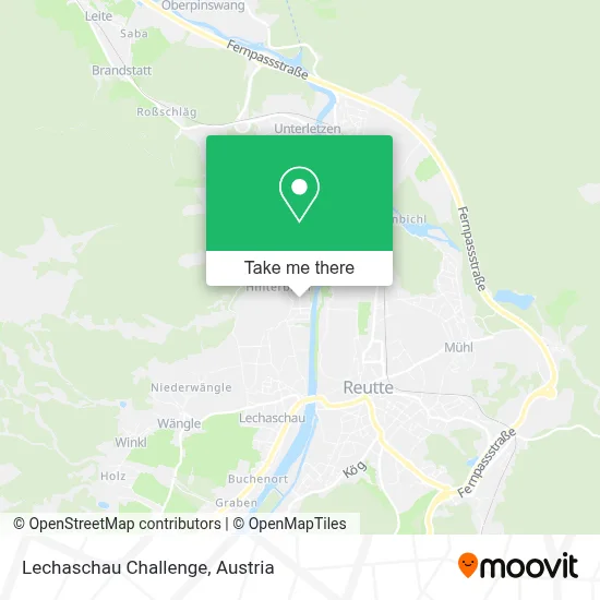 Lechaschau Challenge map
