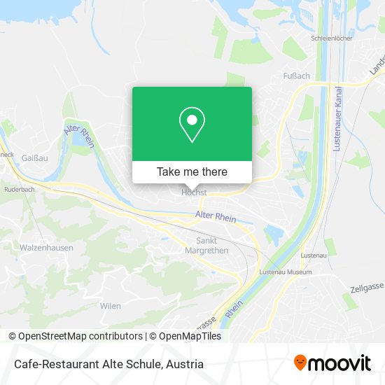 Cafe-Restaurant Alte Schule map