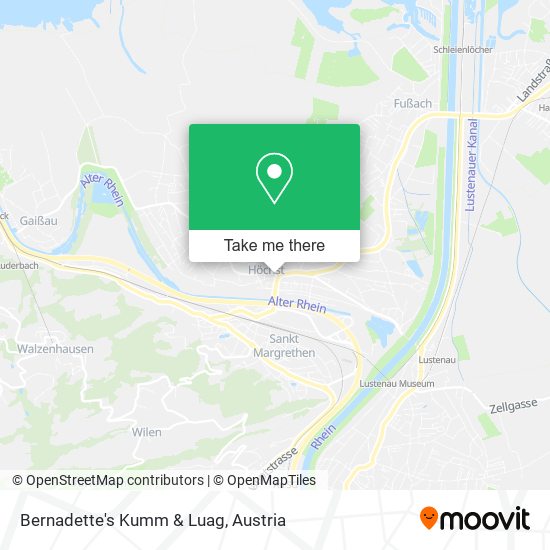 Bernadette's Kumm & Luag map