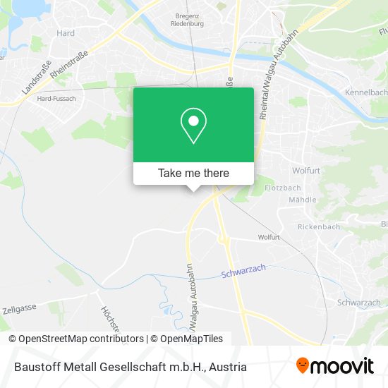 Baustoff Metall Gesellschaft m.b.H. map