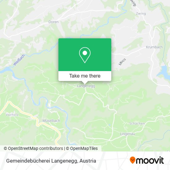Gemeindebücherei Langenegg map