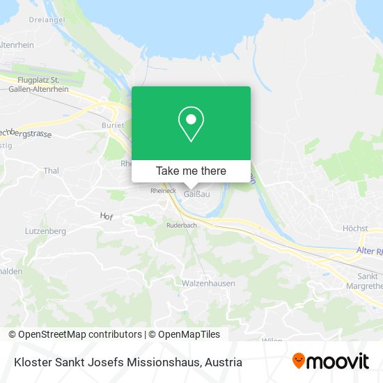Kloster Sankt Josefs Missionshaus map