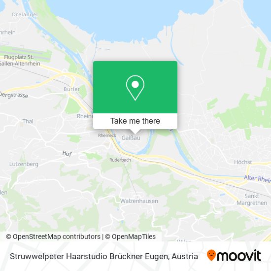 Struwwelpeter Haarstudio Brückner Eugen map