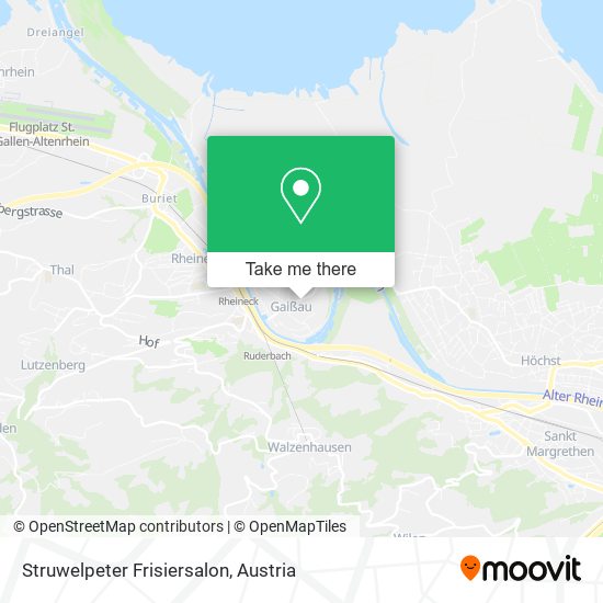Struwelpeter Frisiersalon map