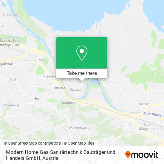 Modern Home Gas-Sanitärtechnik Bauträger und Handels GmbH map