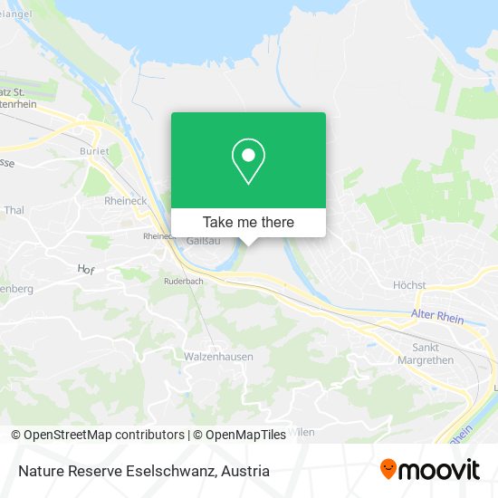 Nature Reserve Eselschwanz map