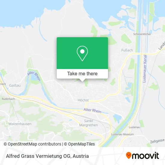 Alfred Grass Vermietung OG map