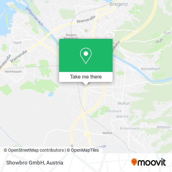 Showbro GmbH map