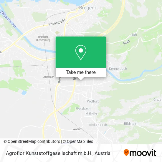Agroflor Kunststoffgesellschaft m.b.H. map