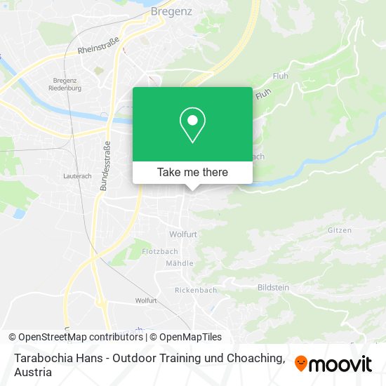 Tarabochia Hans - Outdoor Training und Choaching map