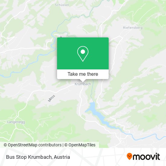 Bus Stop Krumbach map