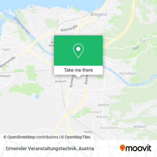 Gmeinder Veranstaltungstechnik map