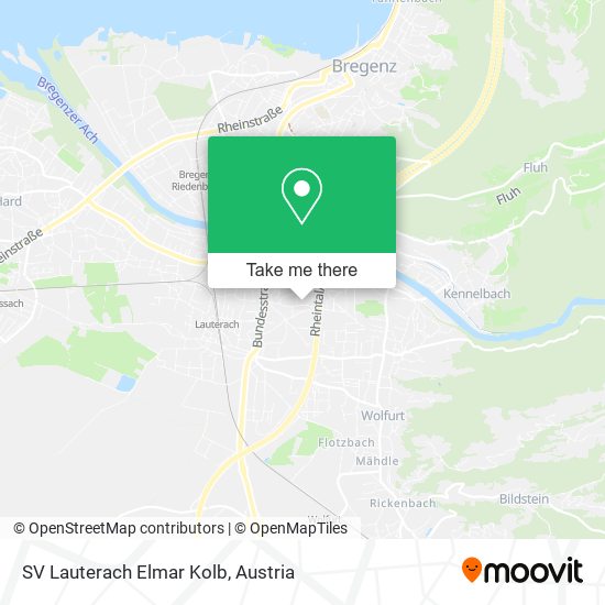 SV Lauterach Elmar Kolb map