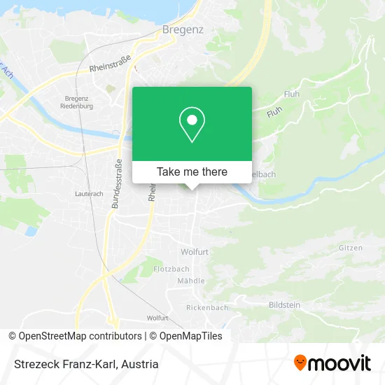 Strezeck Franz-Karl map